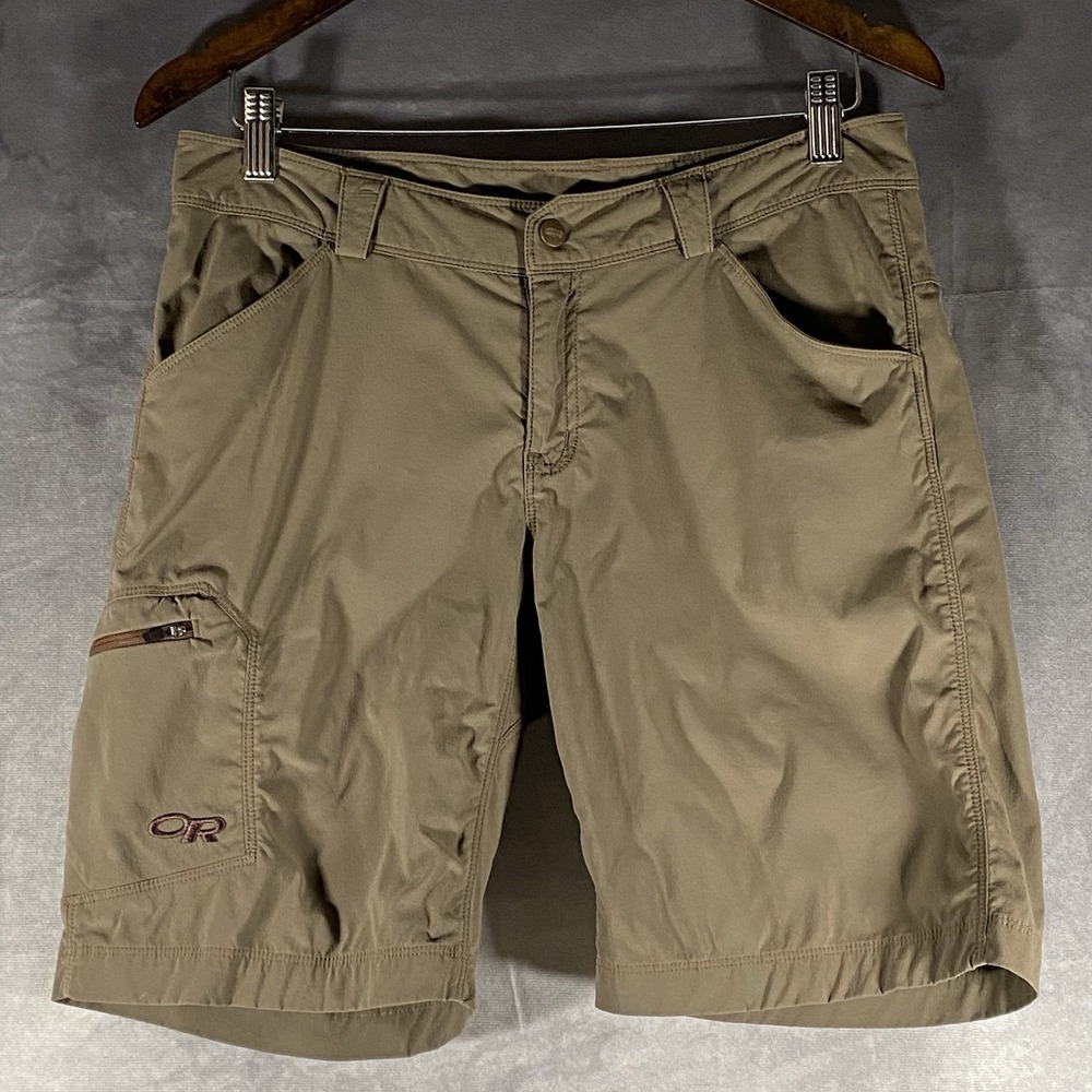 Outdoor Research Womens Equinox Shorts Sz 8 Pockets Hiking Quick Dry Athletic‎